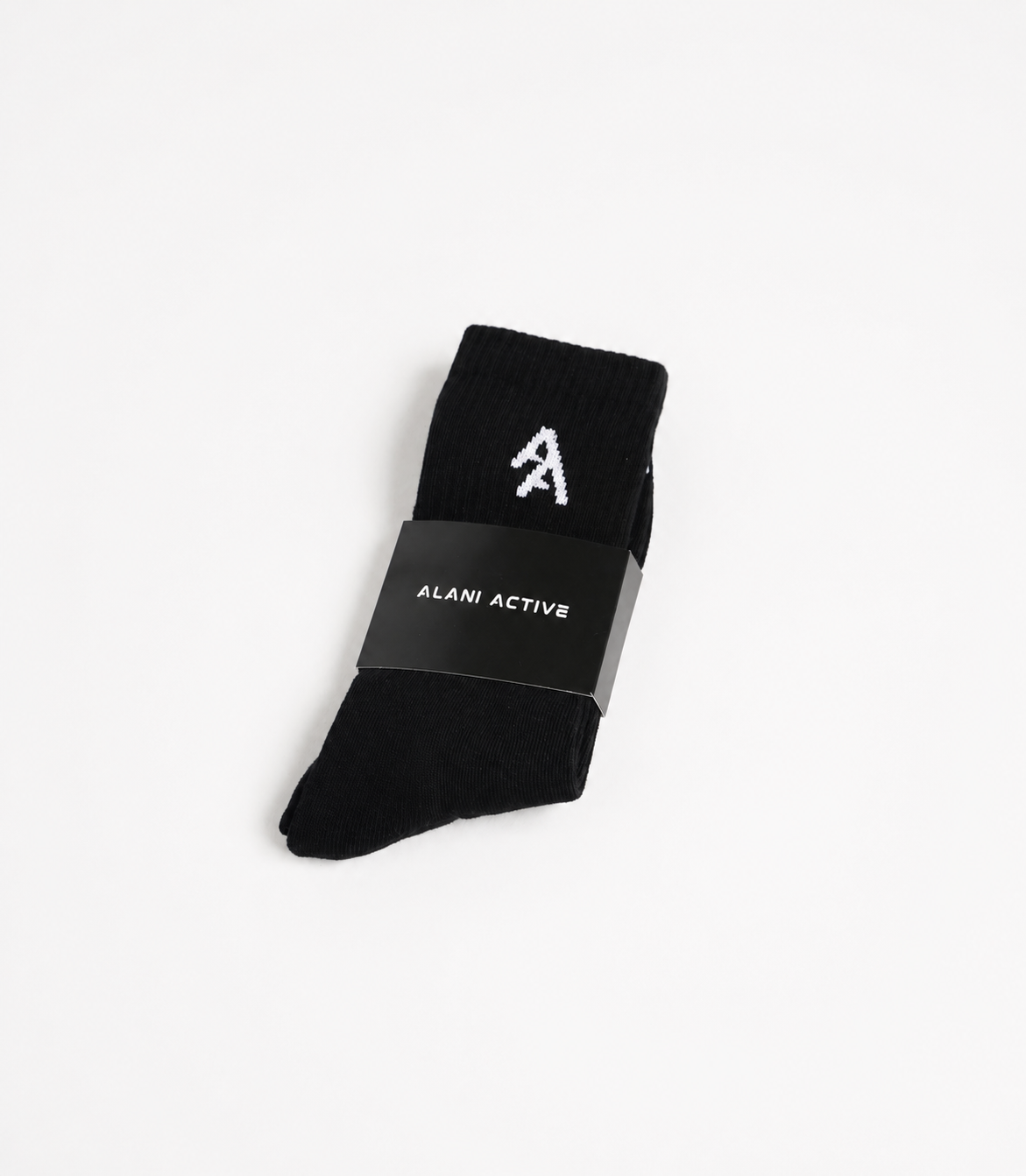 The Alani Active Crew Sock- Noir